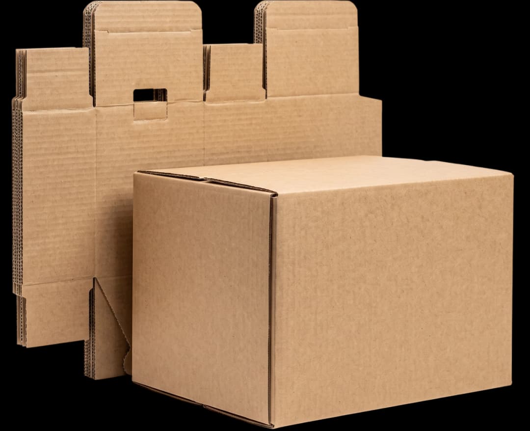 Corrugated Stock Image