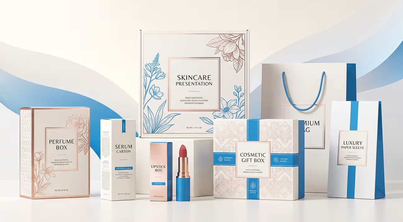 Custom product packaging designed for maximum shelf impact