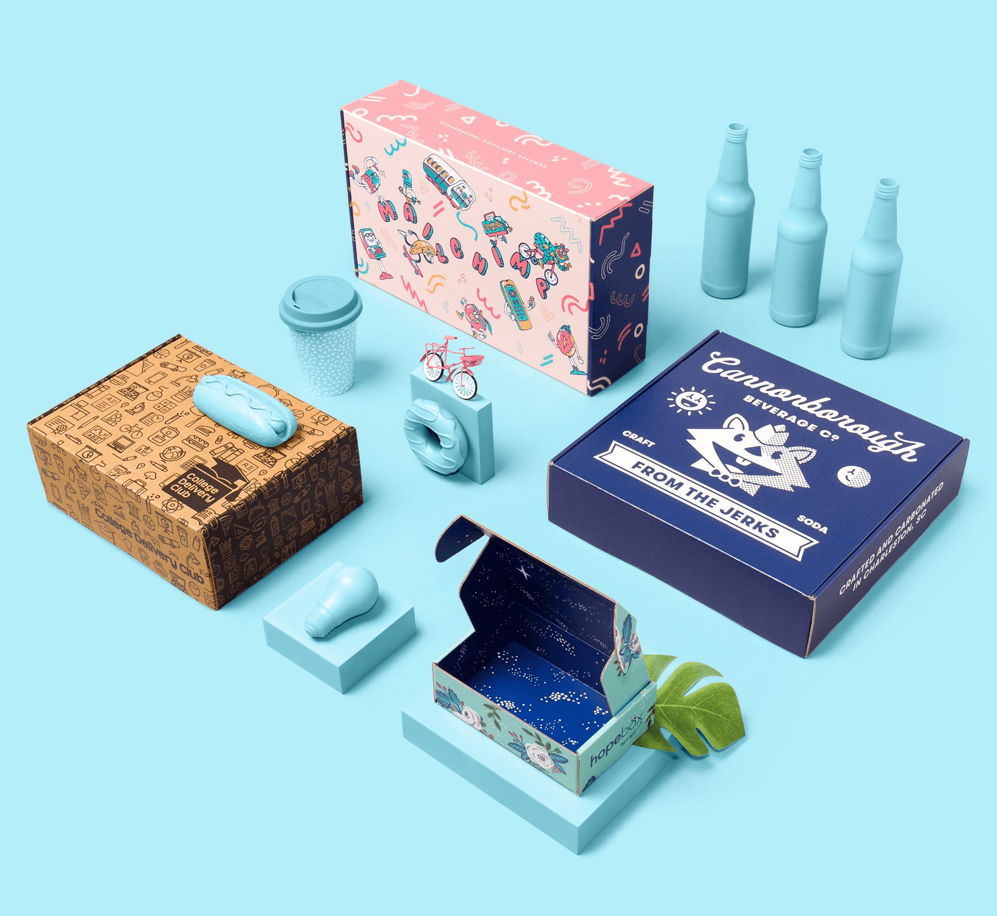 Decorative printed box