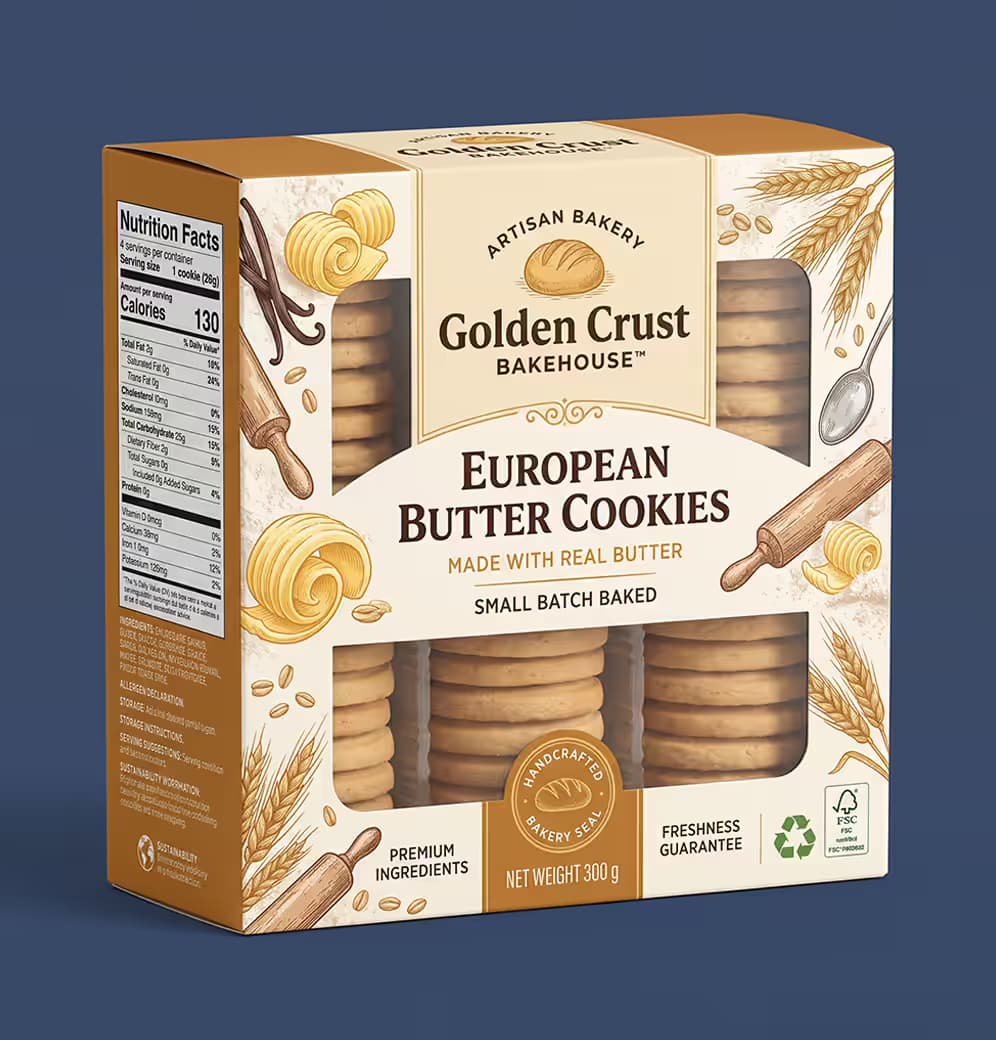 Cookie Boxes With Window
