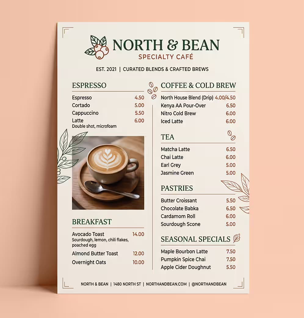 Custom Menus