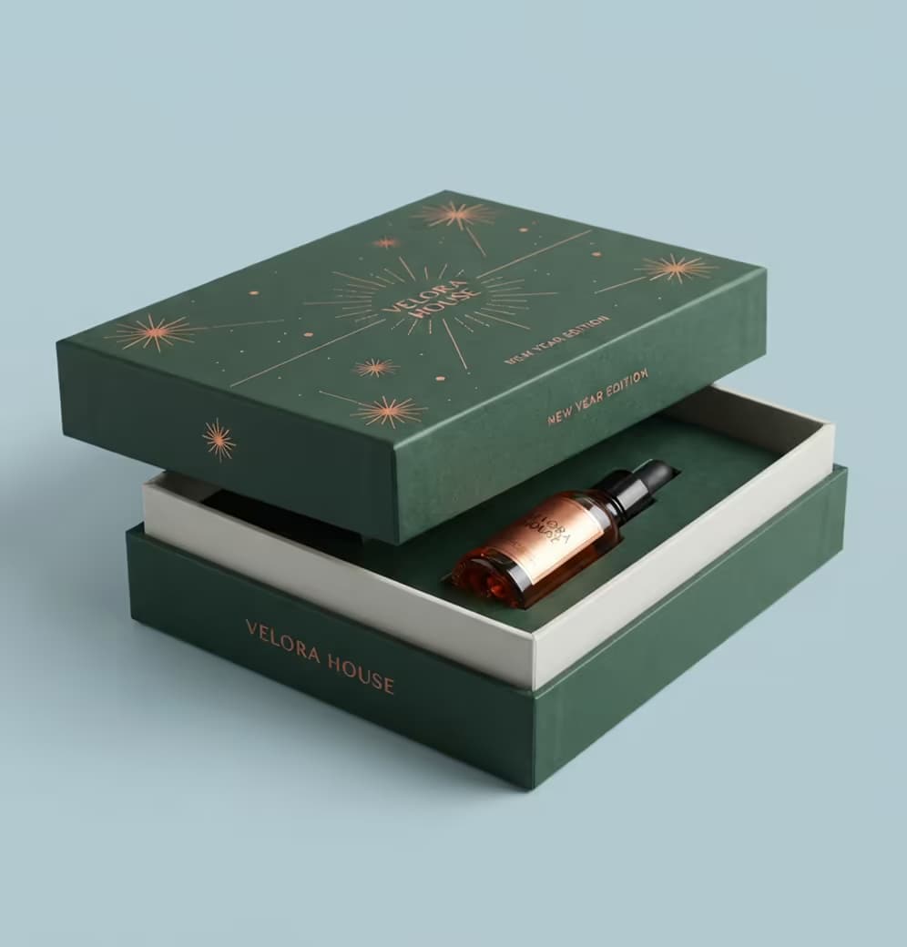 Custom New Year Rigid Boxes