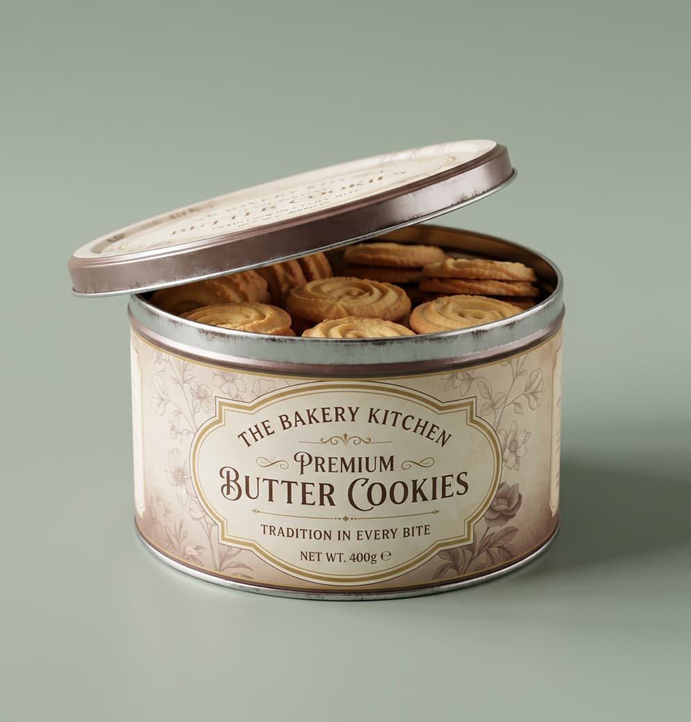 Round & Cylindrical Tins