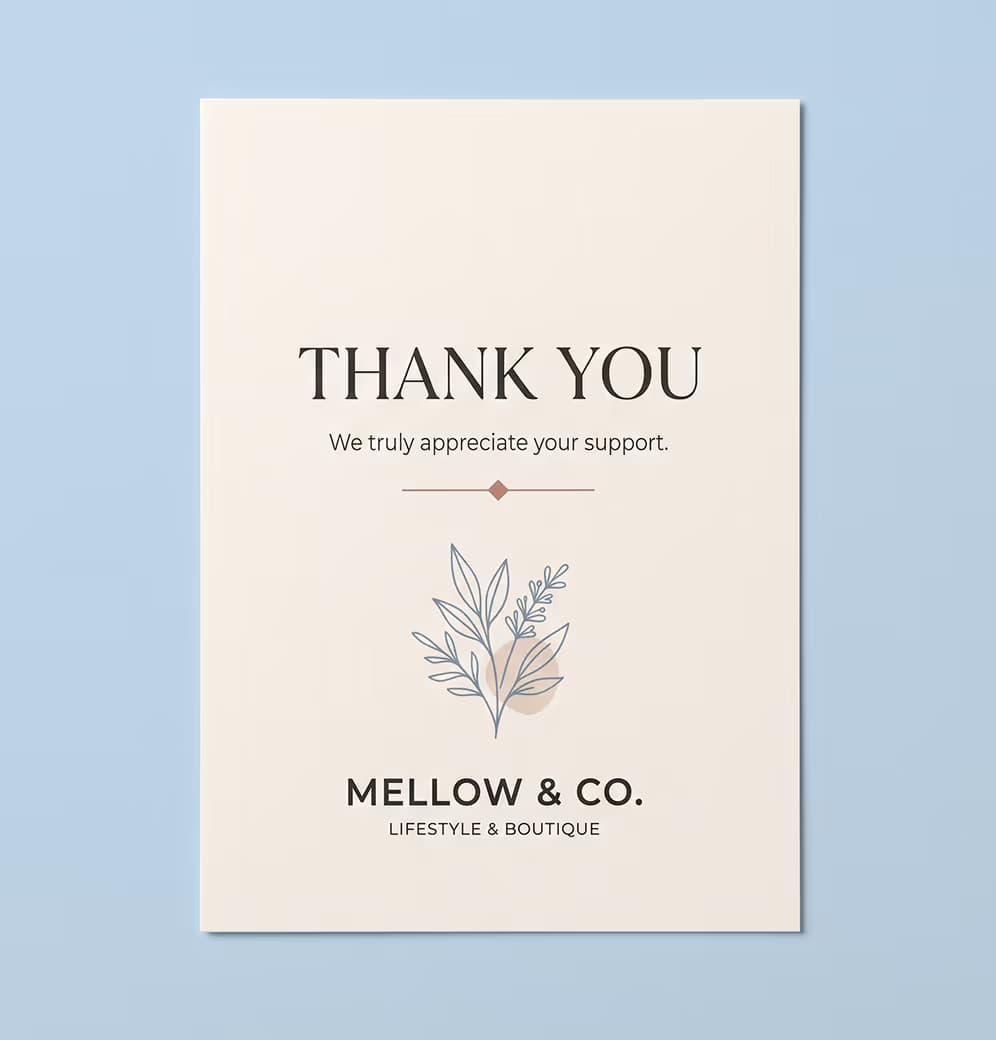 Thank You Cards