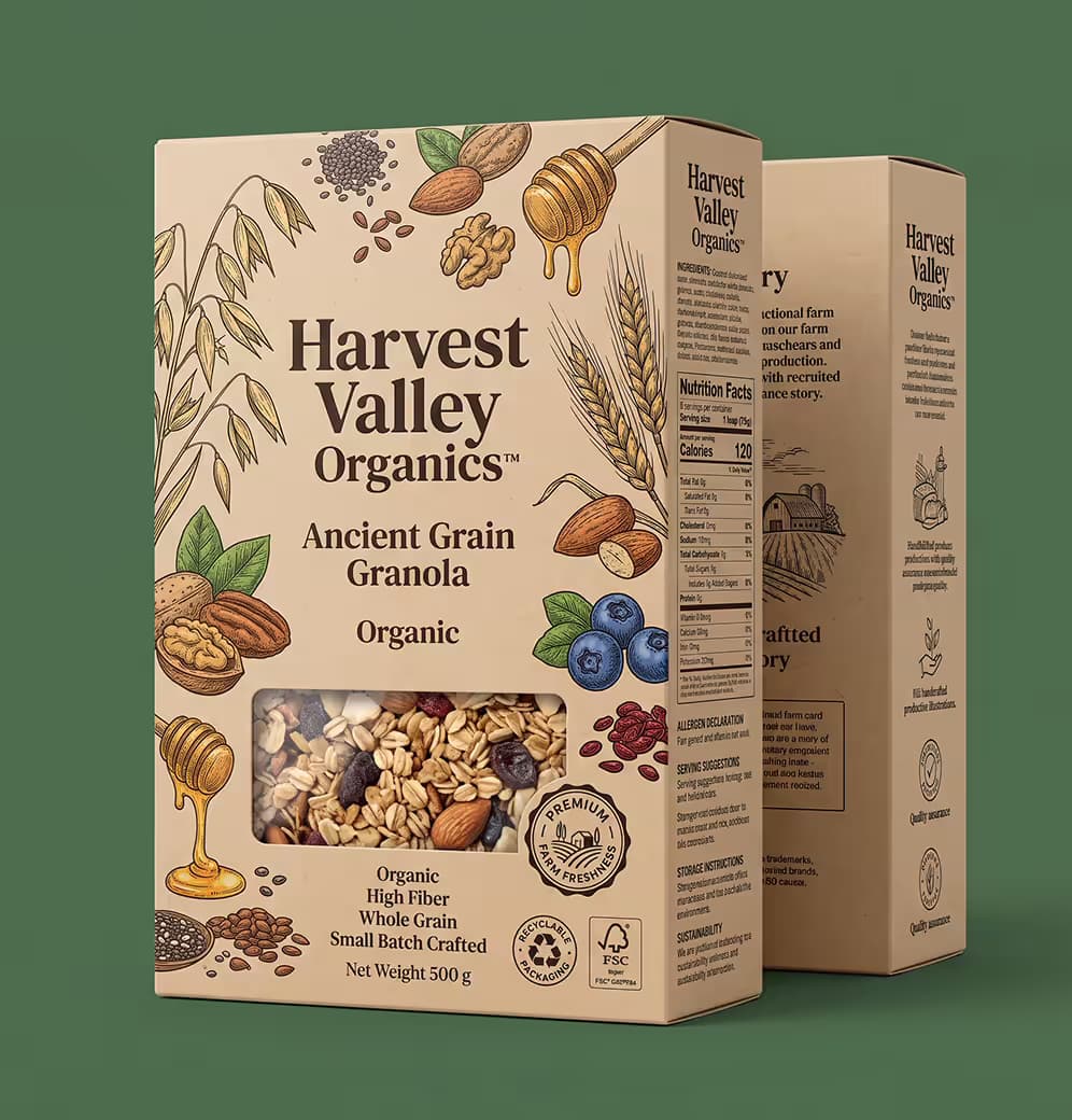 Kraft Window Boxes